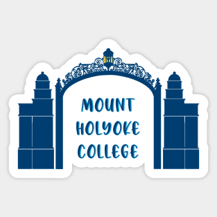 Mount Holyoke Gates Sticker